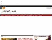 Tablet Screenshot of colonialschooltimes.com